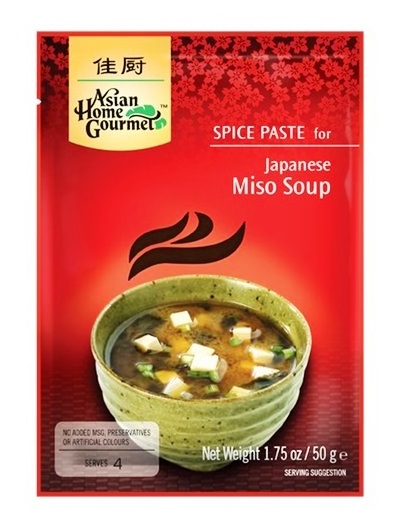 Preparato per zuppa di Miso giapponese A.H.G. 50g.